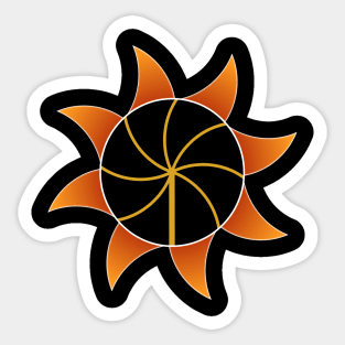 Isopod Sun Sticker